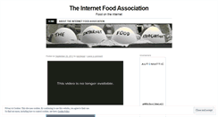 Desktop Screenshot of internetfoodassociation.wordpress.com