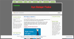 Desktop Screenshot of fisika66.wordpress.com