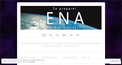 Desktop Screenshot of encontronacionalateu.wordpress.com