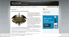 Desktop Screenshot of honnoobguide.wordpress.com