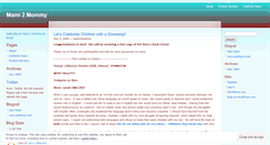 Desktop Screenshot of mami2mommy.wordpress.com
