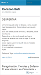 Mobile Screenshot of corazonsufi.wordpress.com