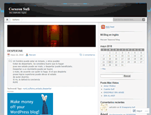 Tablet Screenshot of corazonsufi.wordpress.com
