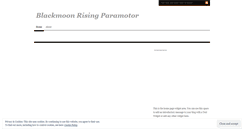 Desktop Screenshot of blackmoonparamotor.wordpress.com