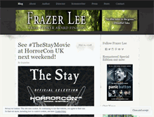 Tablet Screenshot of frazerlee.wordpress.com