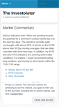 Mobile Screenshot of investolator.wordpress.com
