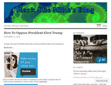 Tablet Screenshot of mackthemike.wordpress.com