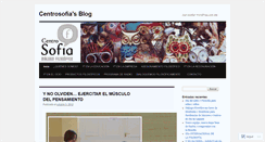 Desktop Screenshot of centrosofia.wordpress.com