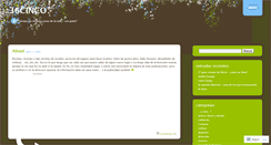 Desktop Screenshot of 36cinco.wordpress.com