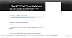 Desktop Screenshot of glamouryactualidad.wordpress.com