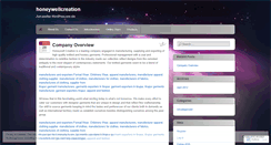 Desktop Screenshot of honeywellcreation.wordpress.com