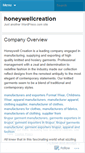 Mobile Screenshot of honeywellcreation.wordpress.com