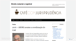 Desktop Screenshot of juscafe.wordpress.com