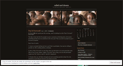 Desktop Screenshot of calledandchosen.wordpress.com