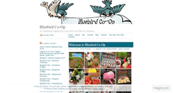 Desktop Screenshot of bluebirdcoop.wordpress.com