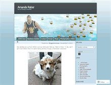 Tablet Screenshot of amandaraber.wordpress.com