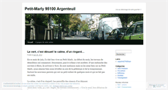 Desktop Screenshot of petitmarly95100argenteuil.wordpress.com