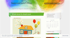 Desktop Screenshot of ioanaoncioiu.wordpress.com