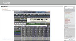 Desktop Screenshot of icrackz.wordpress.com