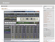 Tablet Screenshot of icrackz.wordpress.com