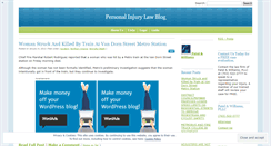 Desktop Screenshot of mdpersonalinjury.wordpress.com