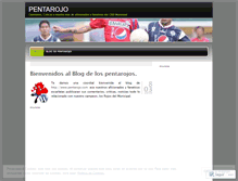 Tablet Screenshot of pentarojo.wordpress.com