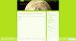 Desktop Screenshot of filhasdalua.wordpress.com