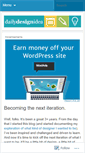 Mobile Screenshot of dailydesignidea.wordpress.com