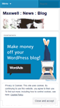 Mobile Screenshot of maxwellmusze.wordpress.com