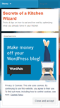 Mobile Screenshot of kitchenwizard.wordpress.com
