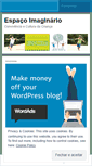 Mobile Screenshot of espacoimaginario.wordpress.com