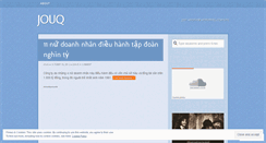 Desktop Screenshot of jouq.wordpress.com