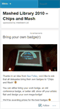 Mobile Screenshot of chipsandmash.wordpress.com