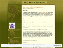 Tablet Screenshot of hoisum.wordpress.com