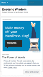 Mobile Screenshot of esotericinfo.wordpress.com