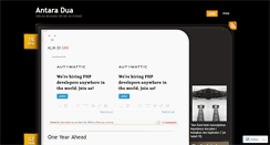 Desktop Screenshot of antaradua.wordpress.com