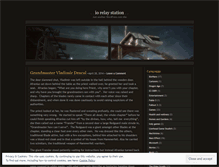 Tablet Screenshot of iorelaystation.wordpress.com