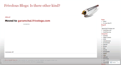 Desktop Screenshot of frivologs.wordpress.com