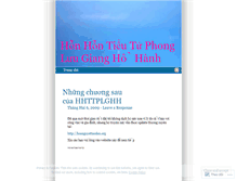 Tablet Screenshot of honhontieutu.wordpress.com