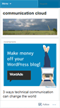 Mobile Screenshot of communicationcloud.wordpress.com