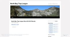 Desktop Screenshot of northbaytrapleague.wordpress.com