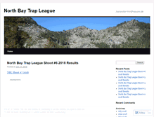 Tablet Screenshot of northbaytrapleague.wordpress.com