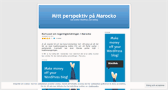 Desktop Screenshot of marockoperspektiv.wordpress.com
