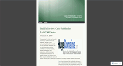 Desktop Screenshot of casiopathfinderinfo.wordpress.com