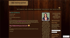 Desktop Screenshot of dailymommysurvival.wordpress.com