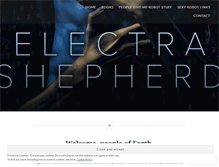 Tablet Screenshot of electrashepherd.wordpress.com