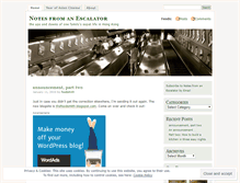 Tablet Screenshot of foodsmith.wordpress.com