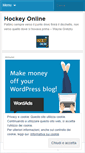 Mobile Screenshot of hockeyonline.wordpress.com