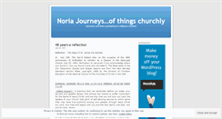 Desktop Screenshot of noriajourneysthingschurchly.wordpress.com