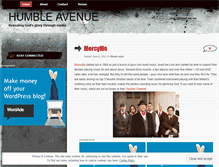 Tablet Screenshot of humbleavenue.wordpress.com